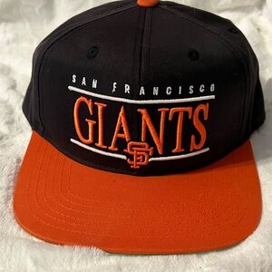 San Francisco Giants Black and Orange Cap